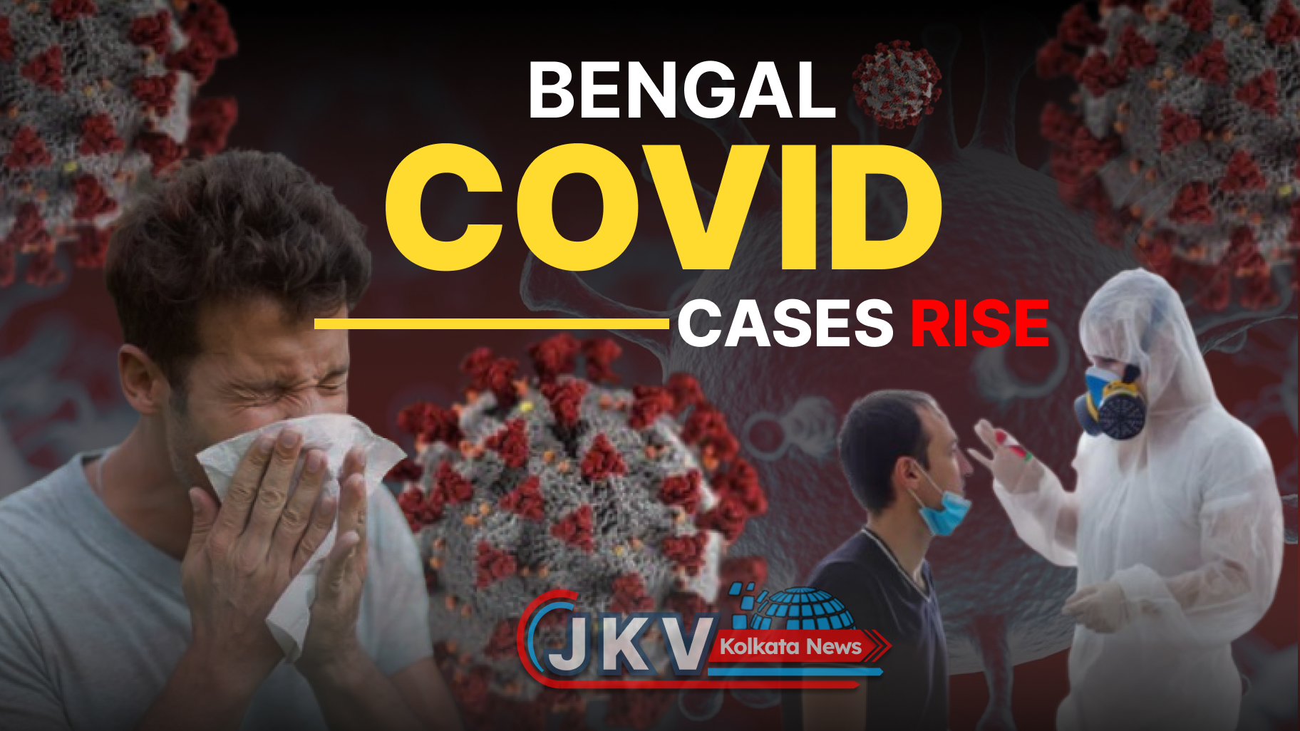 Four New COVID-19 Cases Reported in West Bengal, Active Cases Rise to 11