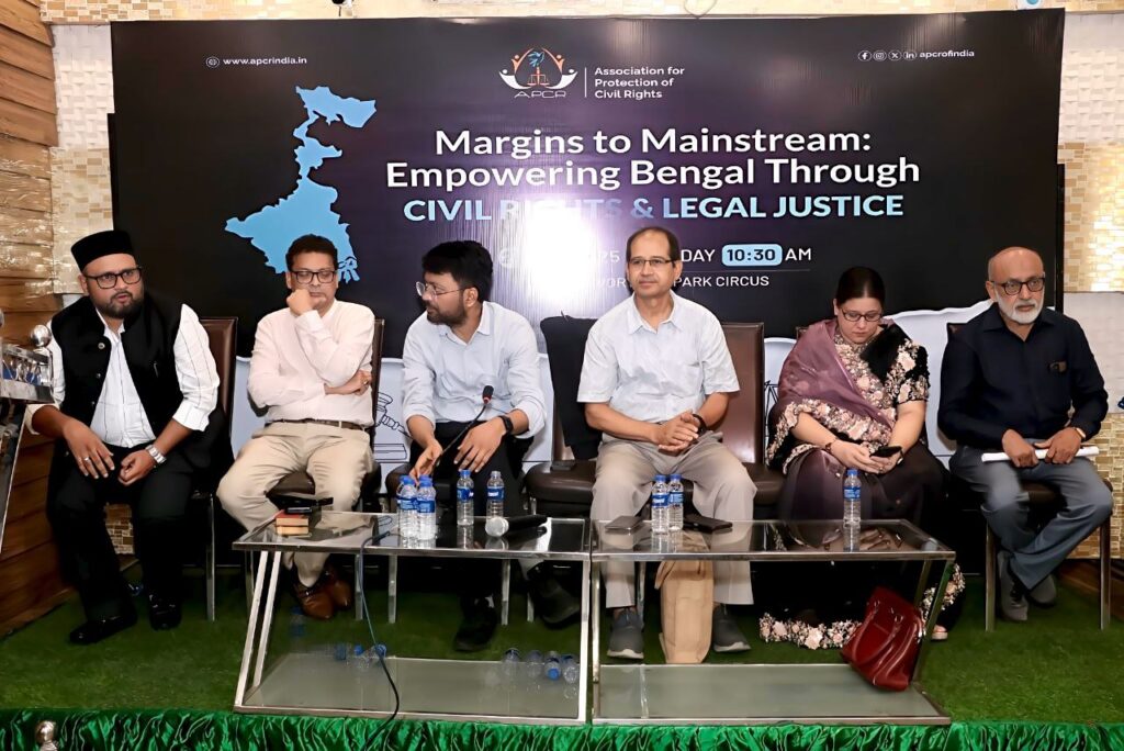 APCR Strengthens Bengal Chapter in Kolkata Meet: Leaders Highlight Nationwide Efforts for Civil Rights